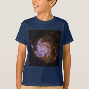 T-shirt Naissance d'étoiles dans la galaxie du Tourbillon