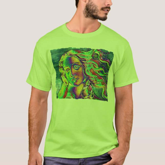 T-shirt Naissance du bord approximatif de Vénus (Devant)