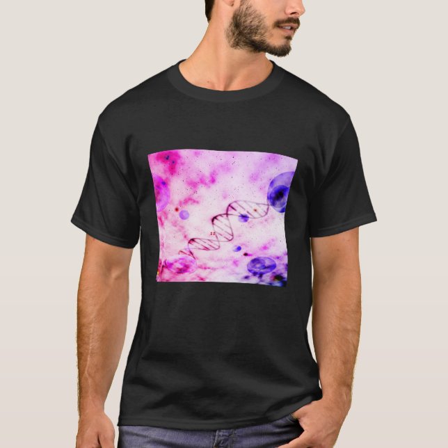T-shirt Naissance d'une molécule d'ADN (Devant)