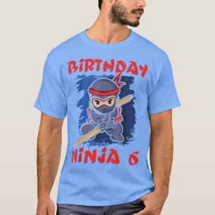 T-shirt Naissance Né Âge 6 Ans Anime Kawaii Japon Japa