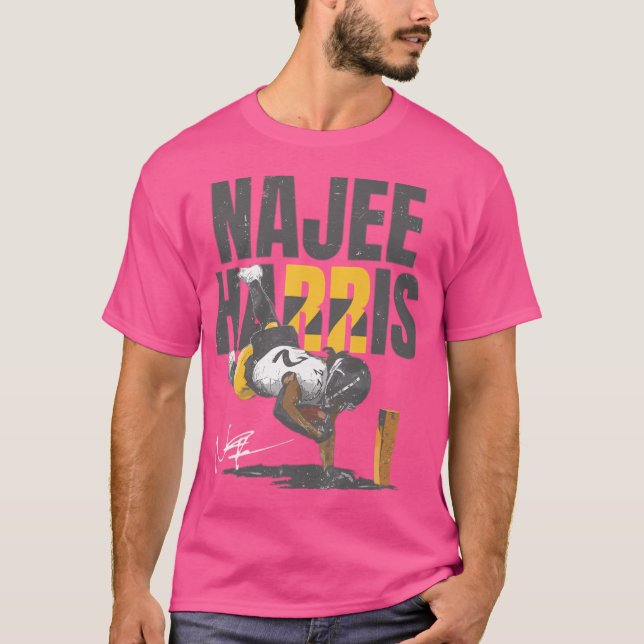 T-shirt Najee Harris Pittsburgh Pylon Moment (Devant)
