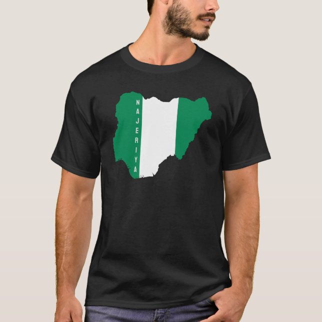 T-shirt Najeriya (Hausa) (Devant)