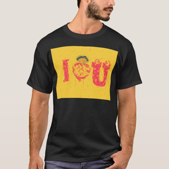 T-shirt Nakupenda - I Love U Swahili Mot Texte Signifiant  (Devant)
