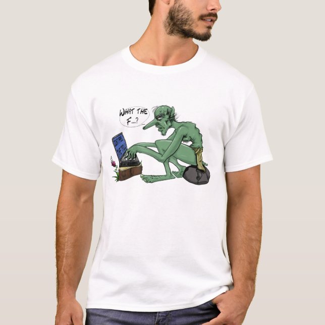 T-shirt N'alimentez pas le troll (Devant)