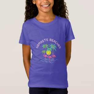 T-Shirt Namaste Beaches Zen Yoga Tee Tropic Graphisme amus
