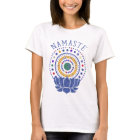 Namaste Chakra colore le tee - shirt de yoga