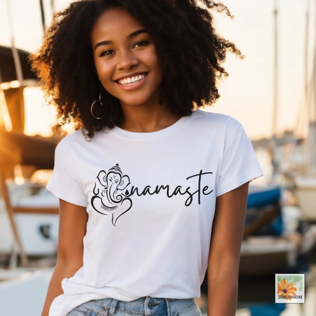 T-shirt namaste don spirituel méditation yogi fille (Créateur téléchargé)