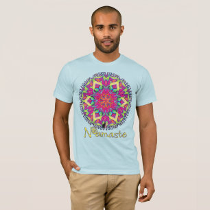 T-shirt Namaste Kaleidoscope Orné