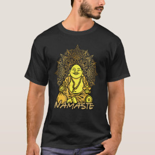 T-shirt Namaste Méditation Bouddha Peuples Spirituels Yoga
