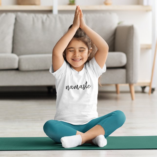 T-shirt Namaste | Méditation Spirituelle Moderne Enfants Y (Créateur téléchargé)