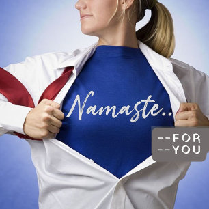 T-shirt Namaste   Méditation spirituelle moderne Yoga T-sh
