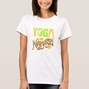 T-shirt Namaste Méditation Spirituelle Moderne Yoga T-shir