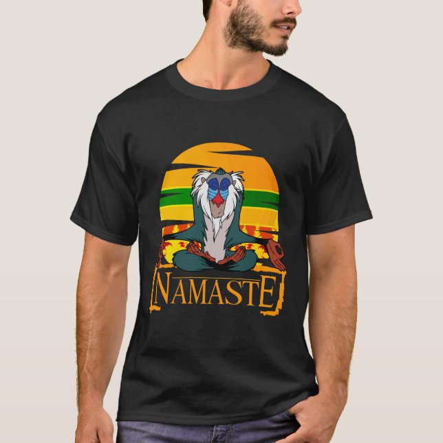 T-shirt Namaste Rafiki Yoga (Devant)
