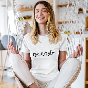 T-shirt Namaste   Spiritual méditation yoga moderne