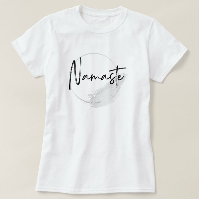 T-shirt Namaste yoga (Design devant)