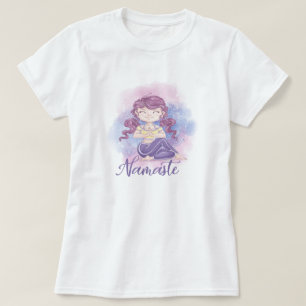 T-shirt Namaste Yoga Girl
