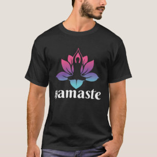 T-shirt Namaste Yoga Yogi Gym Exercice Workout