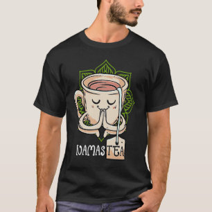 T-shirt NamasTea Méditation Thé Vert Yoga Namaste Blague