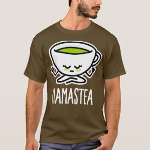 T-shirt Namastea Namaste Yoga méditation thé vert Matcha