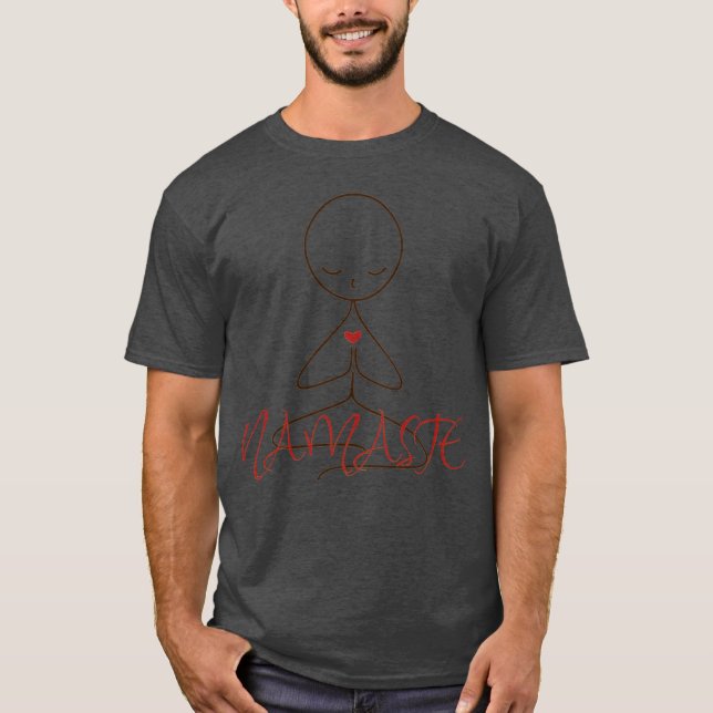 T-shirt NamasteYOGA garçon (Devant)