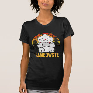 T-shirt Nameowste - Amoureux du Yoga - Méditation Lo