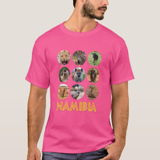T-shirt Namibie Animaux Africains Faune Et Nature