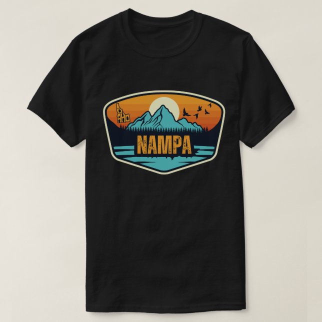 T-shirt Nampa, Idaho (Design devant)
