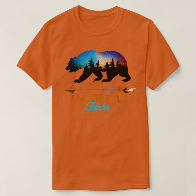 T-shirt Nampa Idaho Souvenir (Design devant)