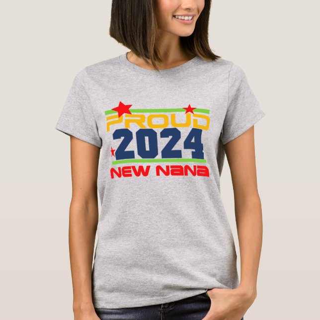 T-shirt Nana 2024 Fière (Devant)