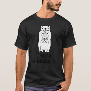 T-shirt Nana Bear Fier Nana Matching Famille