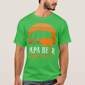 T-shirt Nana Bear TDAH Maman Journée nationale de sensibil