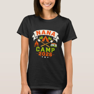 T-shirt Nana camp 2026 famille vacances d'été équipage de
