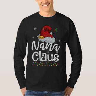 T-shirt Nana Claus Christmas Pajamas Family Matching
