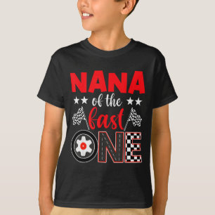 T-shirt Nana de la famille de voiture de course de la fête