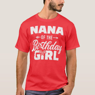 T-shirt Nana de la fille d'anniversaire fille jumelée fami