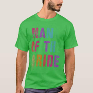 T-shirt NANA de la mariée de la fête de la mariée grand-mè