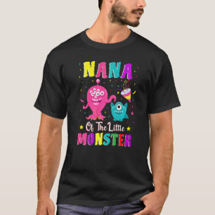 T-shirt Nana De La Petite Famille Monstre Qui Correspond À