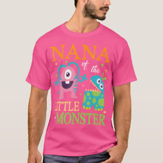 T-shirt Nana De La Petite Fille Monstre Joyeux Jour