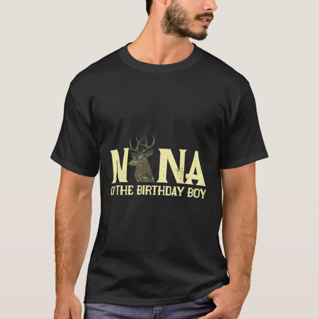 T-shirt Nana Du Boy Deer Hunter Camouflage Fl (Devant)