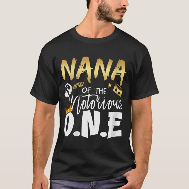 T-shirt Nana Du Célèbre Un Vieux École 1Er Hip hop B (Devant)