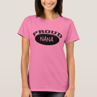 T-shirt Nana fière (noir)