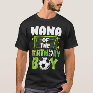 T-shirt Nana footballiste Fête d'anniversaire garçon foot