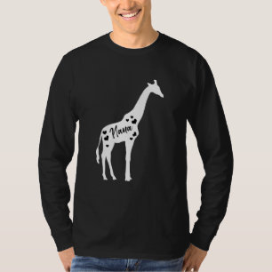 T-shirt Nana Giraffe Grandparents Day Safari Zoo Grandmot