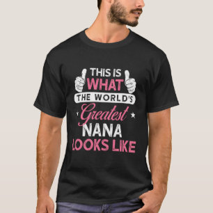 T-shirt Nana La Plus Grande Nana Du Monde