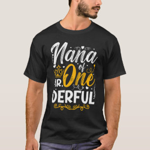 T-shirt Nana Of Mr One Derful Party Correspondant Famille