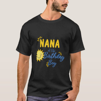 T-shirt Nana Of Sunshine 1E Anniversaire Sunshine Boy Birt