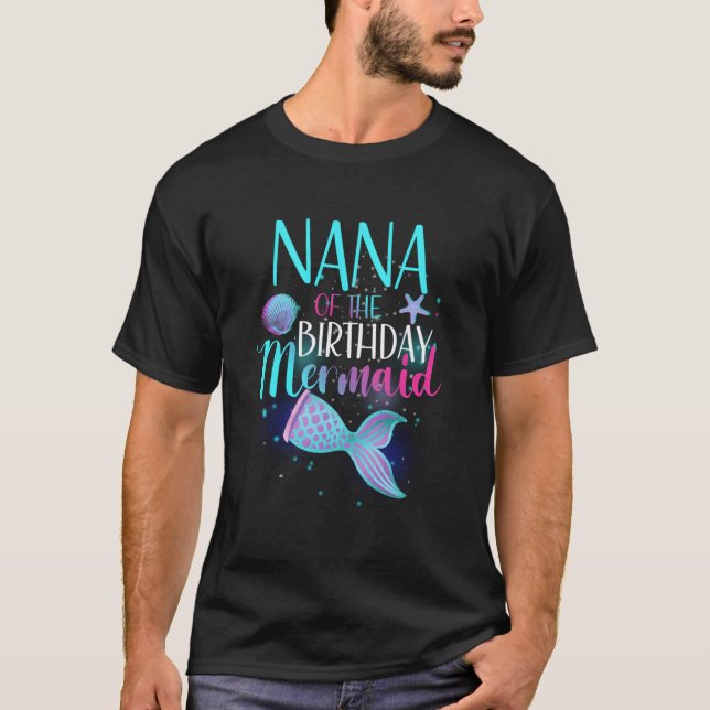 T-shirt Nana Of The Mermaid Family (Devant)
