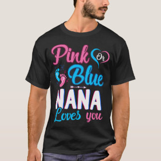 T-shirt Nana Rose Ou Bleu Vous Aime Mignonne Genre Reveill