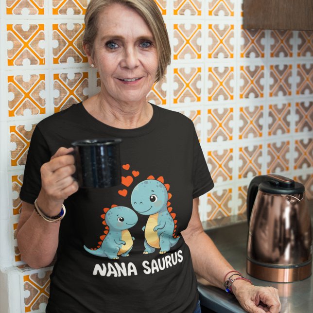 T-shirt Nana Saurus Fun Gift for Grandma (Créateur téléchargé)