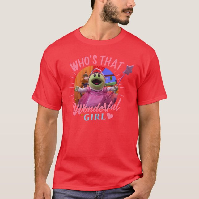 T-shirt Nanalan Whoshat Wonderful Girl Show Monster Fun (Devant)